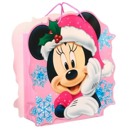 New Year. Gift package, 23x27x11.5 cm, packaging, Minnie Mouse-1