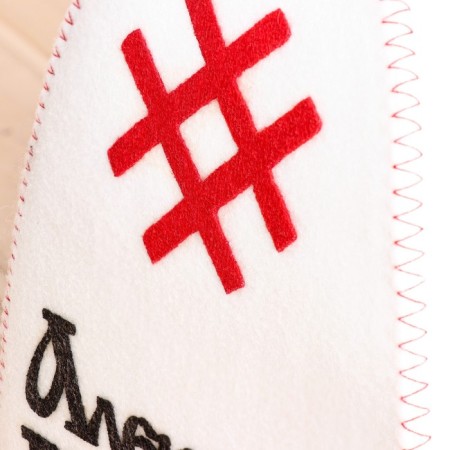 Bath cap with applique "Alexander Nevsky"-2