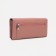 Women's wallet on magnets, pink color