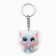 Key keychain holographic "kitten", 4.8 x 4.2 cm