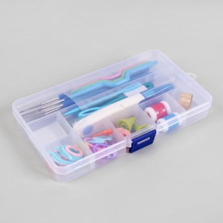 Knitting set, 45 items, in case-8