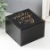 Casket "from the bottom" 12.5x12.5x8.5 cm