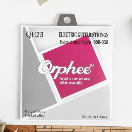 Strings for the Elekhitars Orphee QE23, 008-038-4