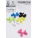 Suspension "Dog" caramel, 3.3 × 3.4 cm, set 10 pcs., Mix color