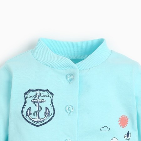 Blood blouse, blue color, height 50-56 cm-1