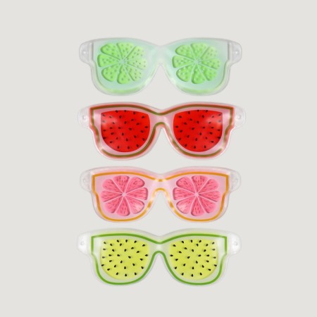 Eye mask, hydrogel, cooling/warming, 18.2 × 7 × 0.5 cm, mix color-5
