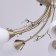 Celeal chandelier "Tenderness" 8x60W E14 Antique bronze 75x75x22cm