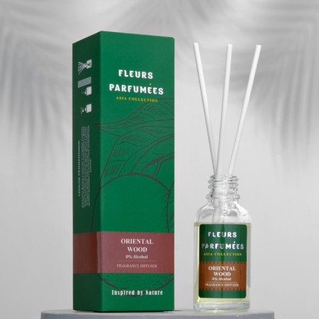 Aromatic diffuser "Fleurs", 30 ml, Oriental Wood
