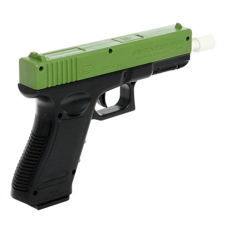 Glock Pistol, shoots soft and gel bullets, mix color-3