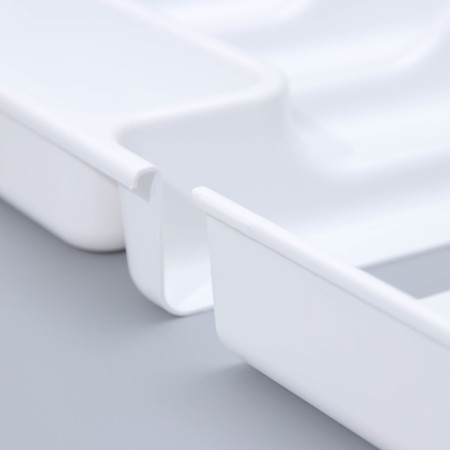 Tray for cutting devices sliding, white color-6
