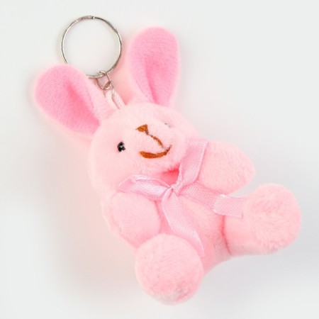 Soft toy "Rabbit" on the suspension, 7 cm, color mix-7