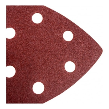 The triangle grinding bison 35583-120, perforated, P120, 93 x 93 x 93 mm, 5 pcs.-4