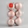 Set of balls plastic D-7.5 cm, 6 pcs "spell of magic" powder