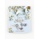 Carnation earrings 3 pairs "You are magic", 0.95 cm