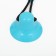 Dog toy "Ball for treats on a suction cup", 40 x 8 cm, blue