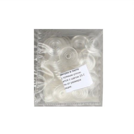 Polycarbonate thermo-shayba, d = 24 mm, UV protection, transparent, set of 50 pcs.-6