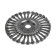 Metal brush for ushm scrap, twisted wire, flat, landing 22 mm, 175 mm