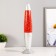 Lava-lamp metal, glass, wax "Lava. Ebrastis" E14 25-35W gold 34x8.5x8.5 cm Risalux