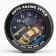 Clock - alarm clock "Racing" children's, discrete move, D -10 cm, 14 x 14 cm, aa