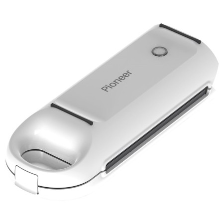 Wafella Pioneer WM212D, 750 W, anti -stick coating, white