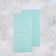 Gift envelope, “For You”, embossing, designer paper, 11 × 22 cm