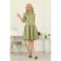 Women's dress, size 48, green color