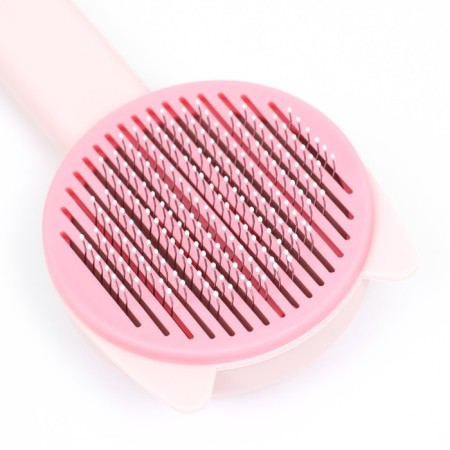 Popular Plastic "cat" with self -cleaning function, 8.5 x 20 cm, pink-4