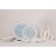 Dining porcelain Magistro "Moon Ocean", D = 28 cm