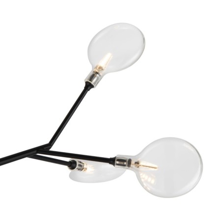 Ceiling lamp 3W, 36xg4, 56x98 cm, black-1