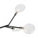 Ceiling lamp 3W, 36xg4, 56x98 cm, black