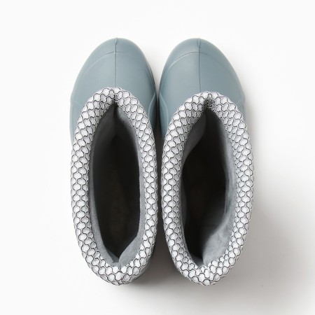Half-saps of women's "Victoria" with a liner, gray, size 39-40-1