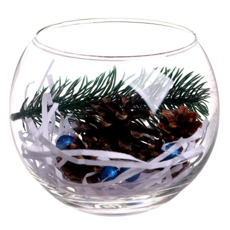 New Year's composition "In a glass ball"-2