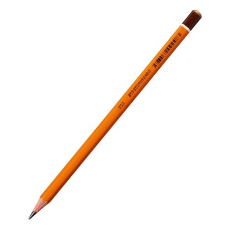 Chernographic pencil 2.5 mm, Koh-I-Noor 1500 7B, professional, l = 175 mm, price for 1 pc!-3