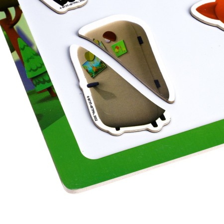 Wooden toy "Mi-Mi-Mimka" Board Magnetic 23 × 30 cm-2