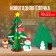 Set for creativity "Christmas tree with a deer" adhesive decorations