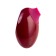 Toyfa A-Toys Myrty Vacuum Clit Stimulator, Burgundy, 9.8 cm