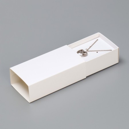 Box for jewelry, packaging, "white", 10 x 5 x 3 cm-5