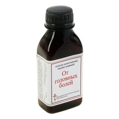 Monastic elixir "from headaches" 100 ml