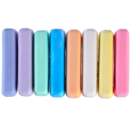 A set of colored crayons of smeshariki, 16 pieces, 8 colors-4
