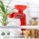 Juicer for tomatoes of the Dolyan, 27 cm, red color