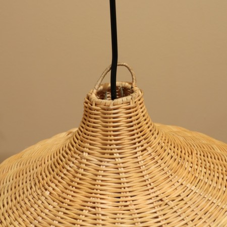 Ceiling Lamp from the rattan "Sandy", 1 × 120 W, E27, 60 × 60 × 70 cm-3