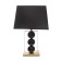 Traffic lamp with lampshade Risalux Oliver, E27, 40 W, Black Latun, Figure base, 33 × 22 × 53 cm