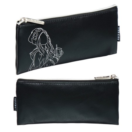 Penal soft, 1 department, 90 x 215 x 10 mm, flat, Devente, Good Luck, Artificial leather 7024423