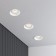 Builtrous lamp Elektrostandard, Punto, 93x93x46 mm, GU10, white color