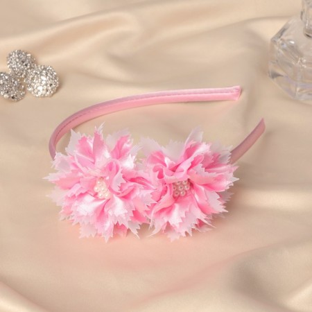 Hair cap "chosen" Astra, 0.9 cm, pink