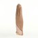 Gloves are female, dimensionless, without insulation, beige color