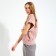 Women's vest minaku, powder color, size 46