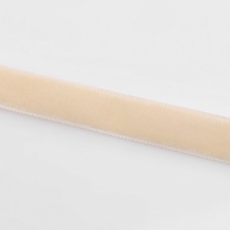 Velvet tape, 10 mm, 18 ± 1 m, color milk No. 04-2