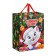 New Year. Gift package, 18x23x11.5 cm, packaging, cats aristocrats