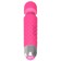 Massage vibrator, 20 frequencies, 16 modes, 20.4 × 4.2 cm, pink